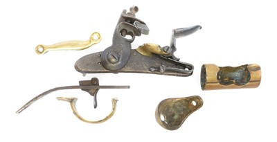 Lot 470 - Component parts of French or Continental...