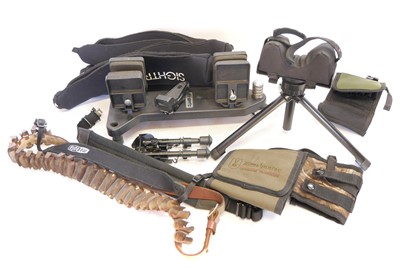 Lot 439 - Collection of shooting accessories, to include...