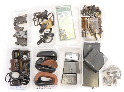 Lot 467 - Collection of mixed rifle parts, including...