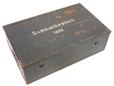Lot 197 - WWII German Sammelbesteck / medical chest,...