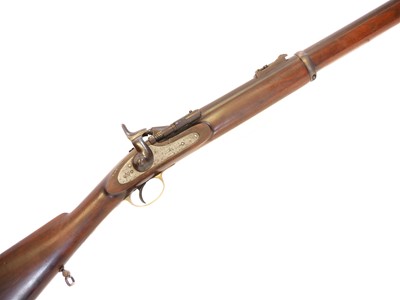Lot 36 - Snider .577 Navy pattern two band rifle, 30...