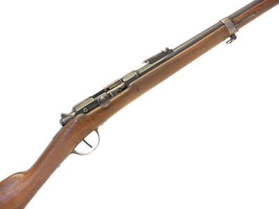 Lot 37 - French Gras M.12874 11mm bolt action rifle,...