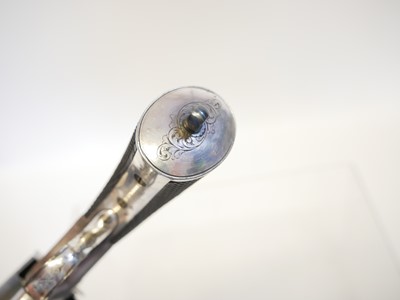 Lot 11 - Cased Philip Webley forth model Long Spur 60...