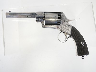 Lot 11 - Cased Philip Webley forth model Long Spur 60...