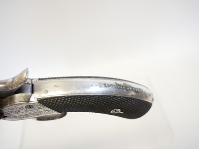 Lot 11 - Cased Philip Webley forth model Long Spur 60...