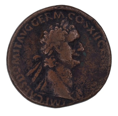 Lot 11 - Domitian (AD 81-96) Copper As