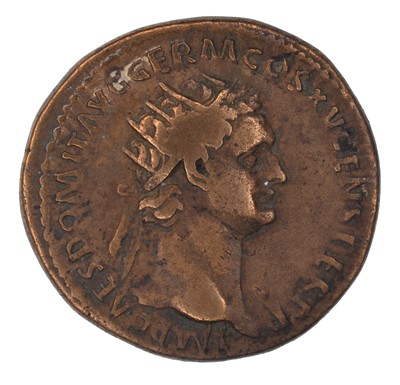 Lot 15 - Domitian (AD 81-96) Brass Dupondius