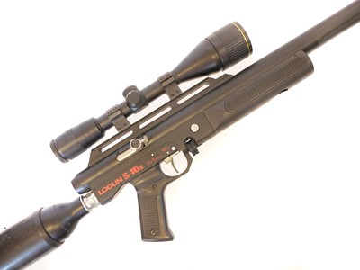 Lot 121 - Logan S-16 .22 air rifle, serial number 17058,...