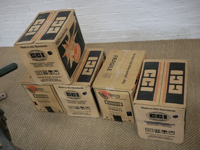 Lot 433 - Hi-Fast Tornado clay pigeon trap with five...