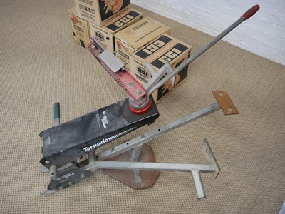 Lot 433 - Hi-Fast Tornado clay pigeon trap with five...