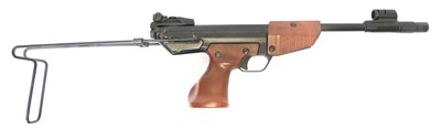 Lot 111 - Milbro Cougar .177 air pistol, 10inch break...