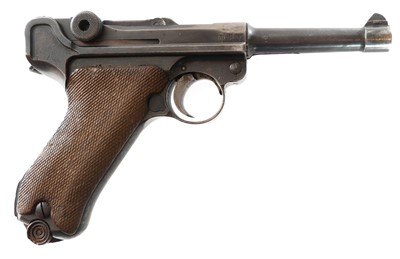 Lot 93 - Deactivated 9mm Luger semi automatic pistol...