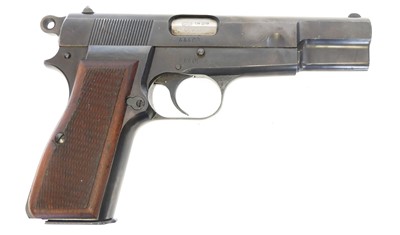 Lot Deactivated 9mm FN Browning High Power semi...