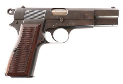 Lot 95 - Deactivated 9mm FN Browning High Power semi...