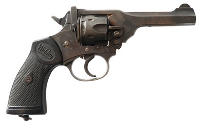 Lot 97 - Deactivated Webley Mk. IV .38 revolver serial...