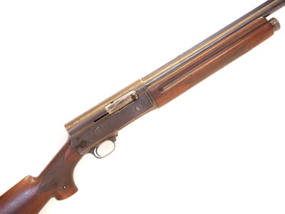 Lot 373 - Browning A5 12 bore semi automatic shotgun,...