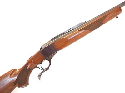 Lot 287 - Ruger No.1 .22-250 falling block rifle, serial...