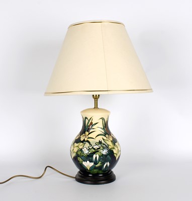 Lot A "Lamia" Lamp Base Designed by Rachel Bishop for Moorcroft