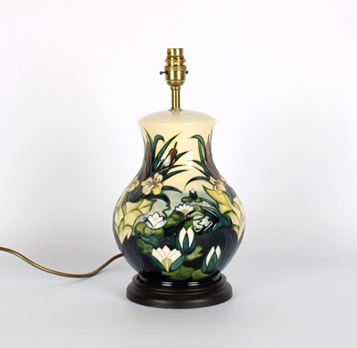 Lot A "Lamia" Lamp Base Designed by Rachel Bishop for Moorcroft