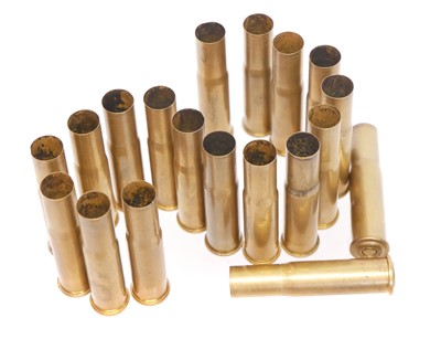 Lot 587 - .43 Spanish Bertram brass cases, 19 x with...