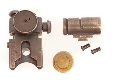 Lot 459 - Parker Hale PH7A aperture sight, with tunnel...