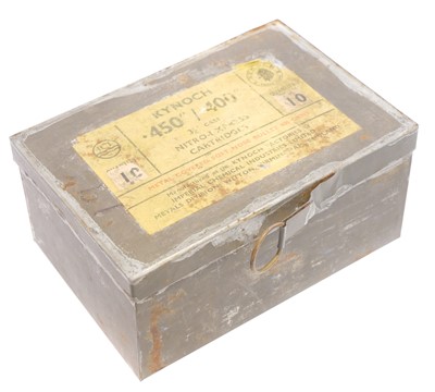 Lot 524 - Kynoch .450 / 400 ammunition, 10 cartridges...