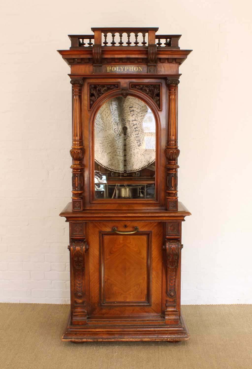 Lot An Impressive and Rare Late 19th Century "Mikado" Polyphon