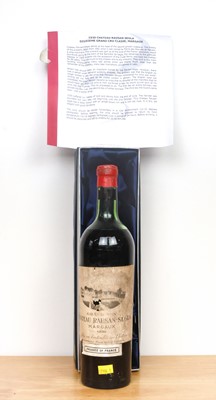 Lot 20 - One bottle Chateau Rausan-Segla Grand Cru Classe Margaux