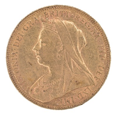 Lot 42 - Queen Victoria, Sovereign, 1893
