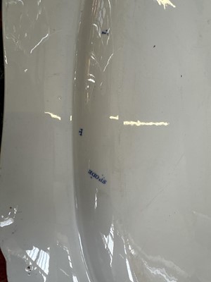 Lot 106 - A Large and Rare "Shooting a Leopard in a Tree" Serving Dish by Spode