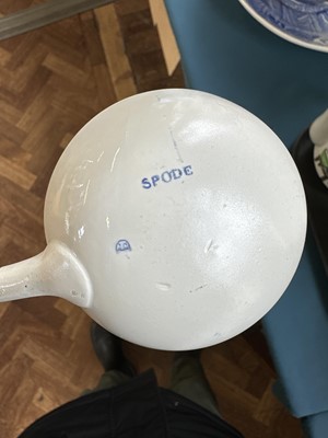 Lot 107 - A Large "Hunting a Buffalo" Soup Tureen, Ladle and Stand by Spode