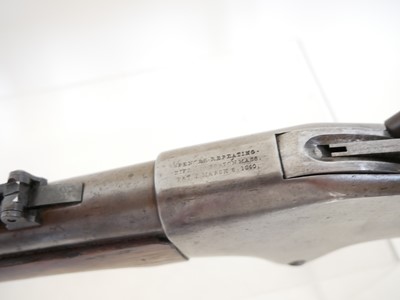 Lot Spencer model 1865 50 calibre rimfire...