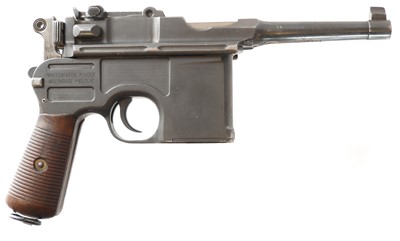 Lot 108 - Deactivated German Mauser C96 7.63mm Broom...