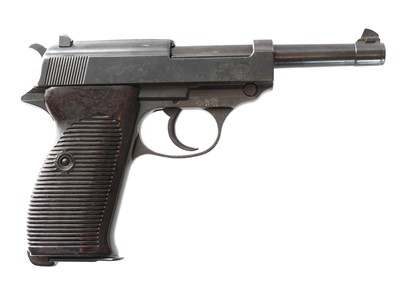 Lot 112 - Deactivated 9mm P38 semi automatic pistol...