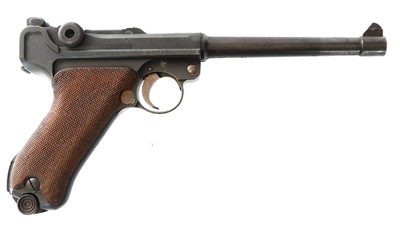 Lot 114 - Deactivated German WWI DWM Navy Luger 9mm semi-...