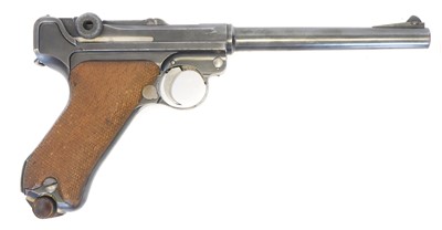 Lot Deactivated German WWI DWM Artillery Luger 9mm...