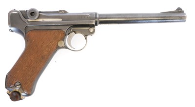 Lot 115 - Deactivated German WWI DWM Luger 9mm...