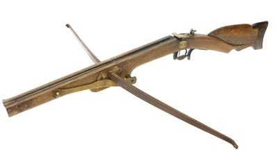 Lot North European crossbow, with 35inch steel...