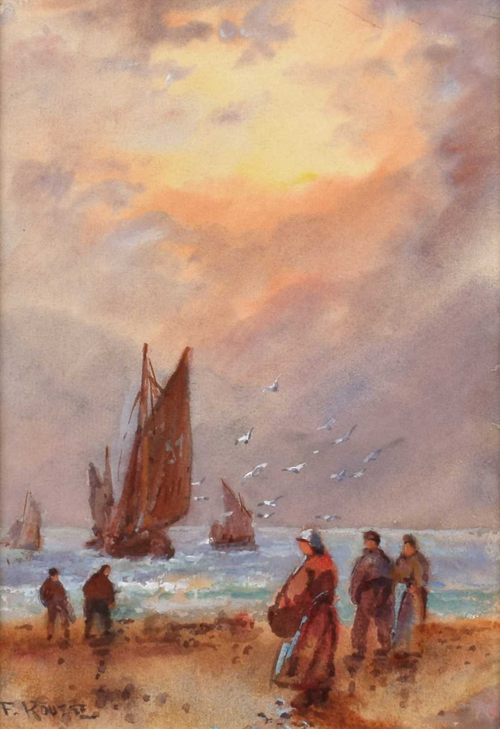 Lot 197 - Frank Rousse (British fl.1897-1917)