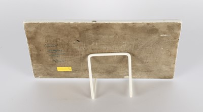 Lot A 19th Century Painted Porcelain Plaque Depicting Saint John the Baptist by KPM of Berlin