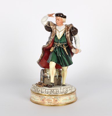 Lot A Limited Edition Figure of Christopher Colombus by Royal Doulton