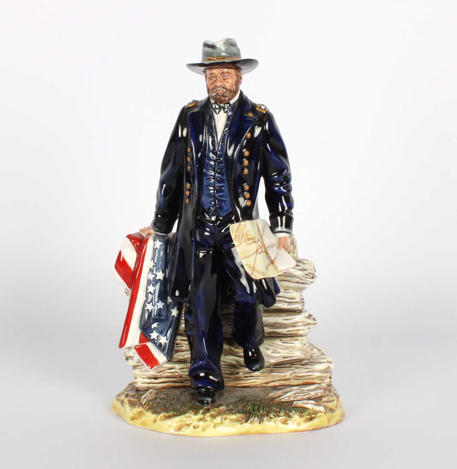 Lot A Limited Edition Figure of Ulysses S. Grant by Royal Doulton