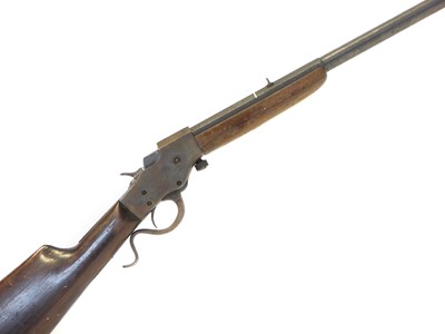 Lot Stevens falling block .22lr rifle, serial...