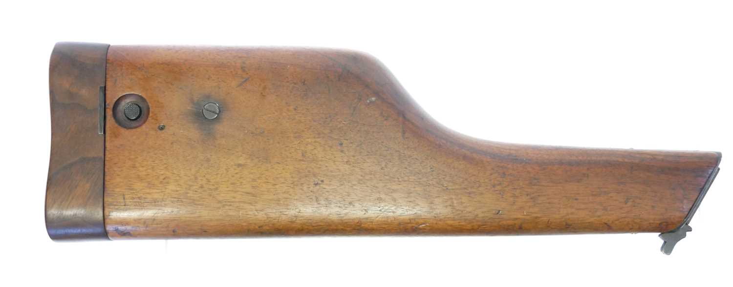 Lot Mauser C96 Broomhandle pistol shoulder stock /...