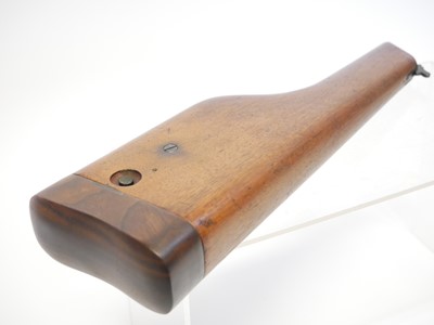 Lot Mauser C96 Broomhandle pistol shoulder stock /...