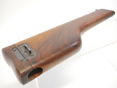 Lot Mauser C96 Broomhandle pistol shoulder stock /...