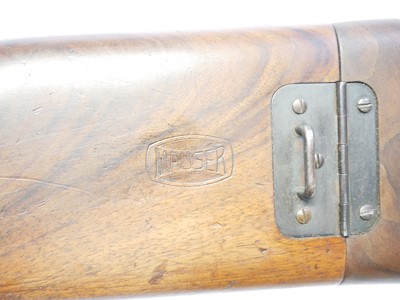Lot Mauser C96 Broomhandle pistol shoulder stock /...