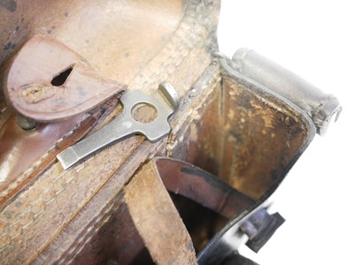 Lot Artillery Luger shoulder stock and holster rig,...