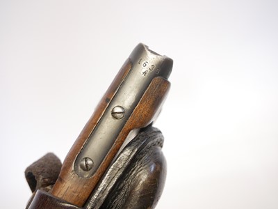 Lot Artillery Luger shoulder stock and holster rig,...