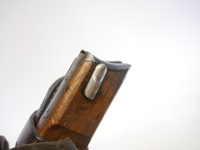 Lot Artillery Luger shoulder stock and holster rig,...